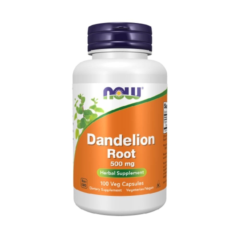 Now Dandelion Root 500mg - Thải Độc Và Hỗ Trợ Chức Năng Gan