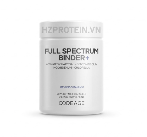 Codeage Full Spectrum Binder+ (90 Viên) - Hỗ trợ thải độc toàn diện