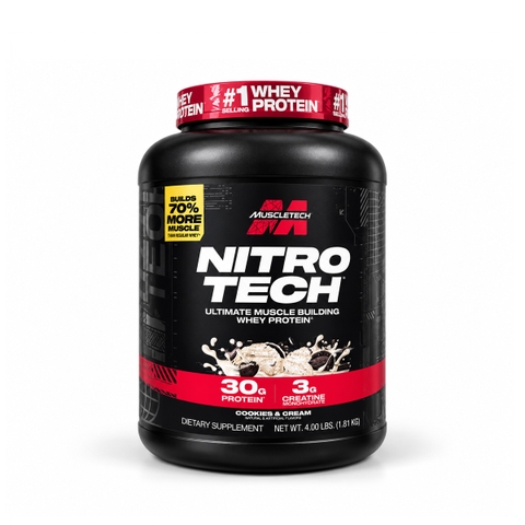 Muscletech Nitrotech Ultimate Whey Protein + Creatine 4lbs