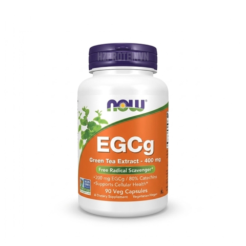 Now EGCg Green Tea Extract 400mg - Hỗ Trợ Đốt Mỡ (90 Viên)