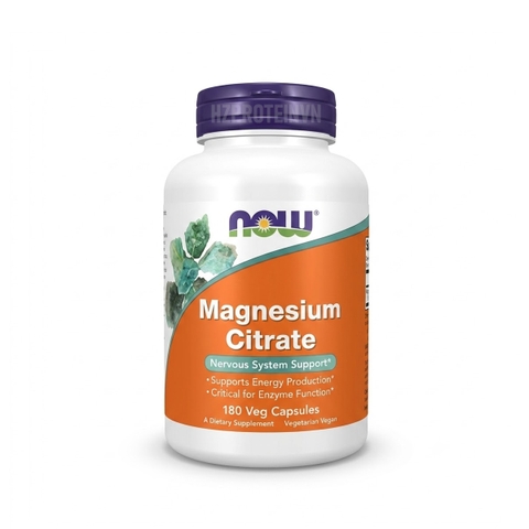 Now Magnesium Citrate - Hỗ trợ toàn diện sức khỏe