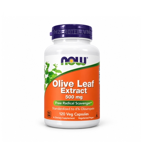 Now Olive Leaf Extract 500mg - Hỗ Trợ Tim Mạch Và Sức Khỏe Tổng Thể