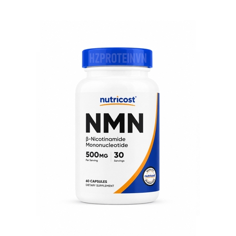 Nutricost NMN 500mg - Hỗ trợ trẻ hóa làn da và cải thiện các dấu hiệu lão hóa