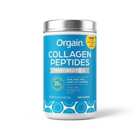 ORGAIN COLLAGEN PEPTIDES + PROBIOTICS BỘT 726G: HỖ TRỢ TOÀN DIỆN CHO SỨC KHỎE TỔNG THỂ