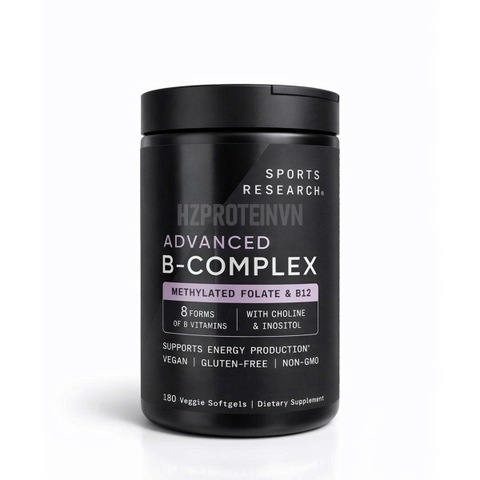 SR Sports Research Advanced B-Complex - Nâng tầm sức khỏe toàn diện