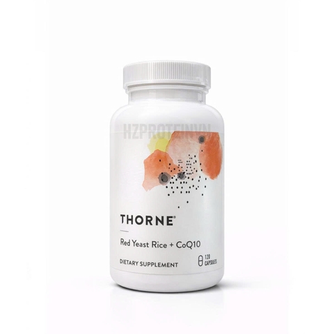 Thorne Red Yeast Rice +Coq10 100mg - Bảo Vệ Sức Khỏe Tim Mạch
