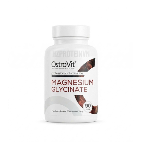 Ostrovit Magnesium Glycinate (90 Viên) - Hỗ Trợ Sức Khỏe Tim Mạch