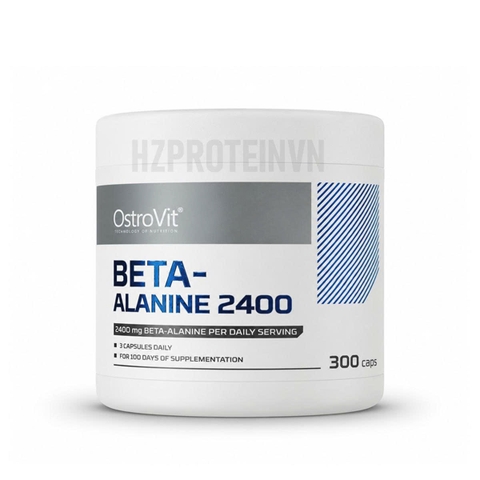 Ostrovit Beta-Alanine 2400 (300 Viên) - Hỗ Trợ Nâng Cao Sức Bền