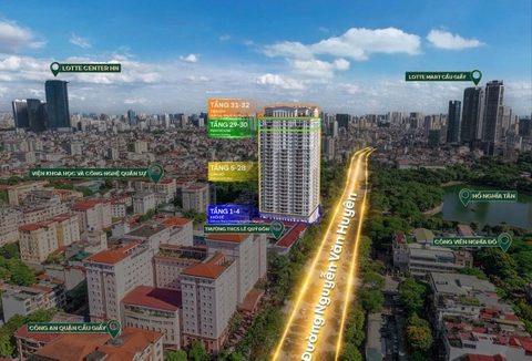 Hà Nội Signature - Căn hộ cao cấp giữ giá trị tài sản bền vững tại số 6 Nguyễn Văn Huyên