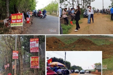 Cẩn trọng với các cơn “sốt đất ảo”