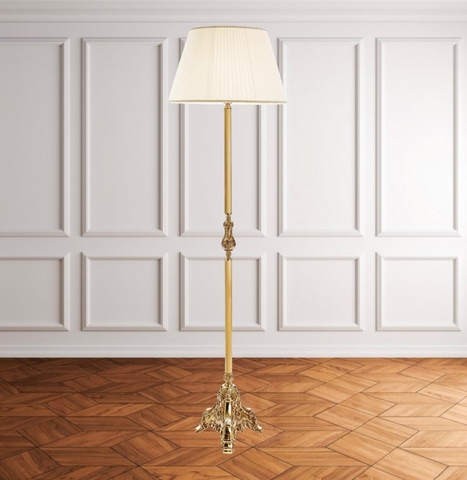 Đèn sàn đồng mạ vàng POSSONI - DZ504/P