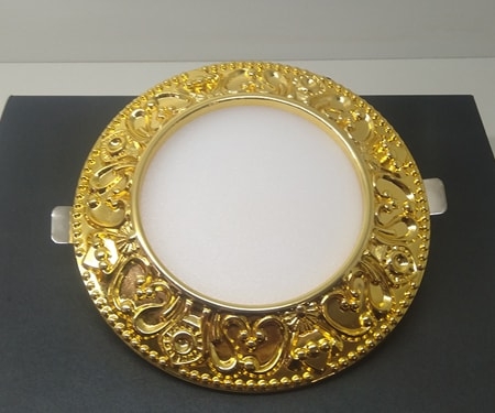 Đèn Led Downlight  mạ vàng 24K