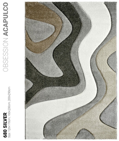 Thảm Obsession nhập khẩu Đức 680 Silver