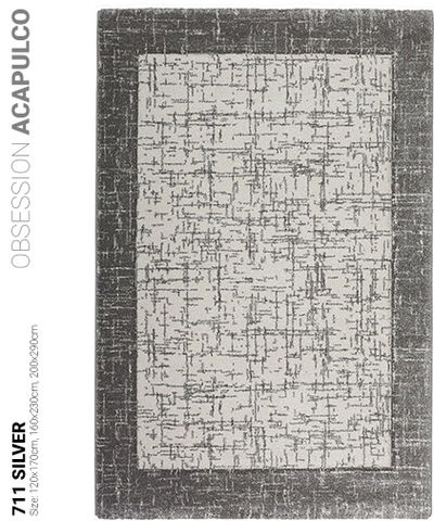 Thảm Obsession nhập khẩu Đức 711 Silver