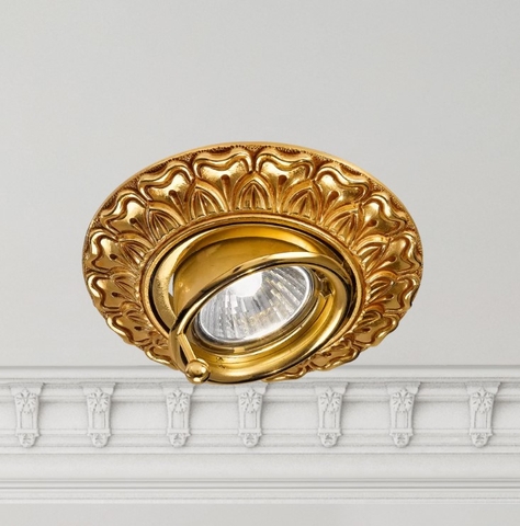 Đèn downlight đồng mạ vàng POSSONI - DZ-DL7817