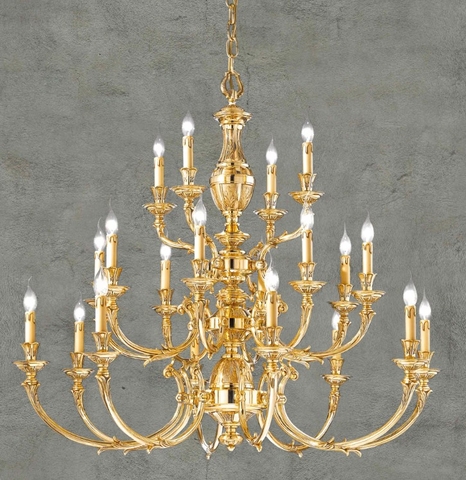 Đèn chùm đồng mạ vàng POSSONI - DZ888/20