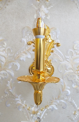 Đèn tường đồng mạ vàng DZ0002_1_Y