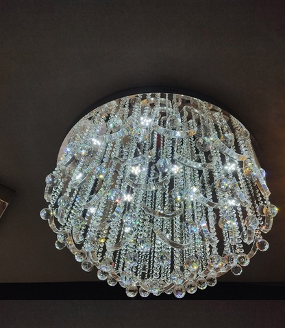 Đèn ốp trần pha lê DZ0012_D80