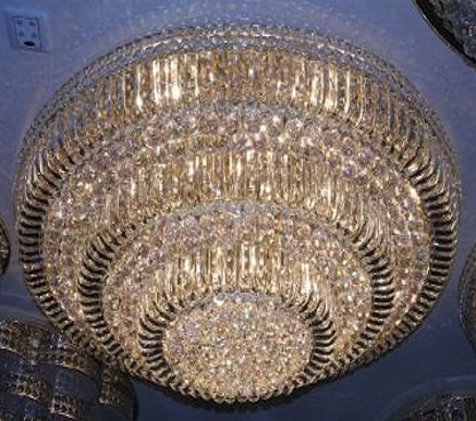 Đèn ốp trần pha lê DZ0016_D150