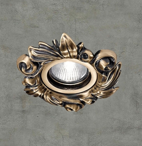 Đèn downlight đồng mạ vàng POSSONI - DZ-DL7807