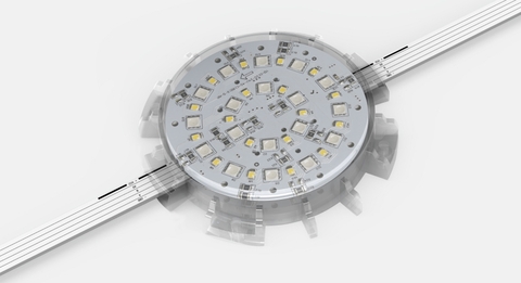 Đèn LED điểm Point Light Φ120 YD-DG-120