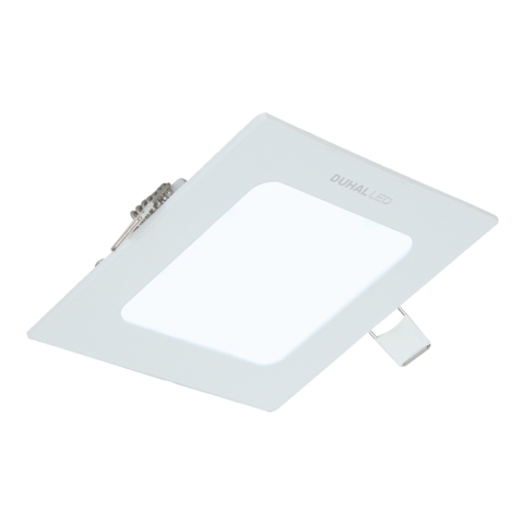 Đèn LED Panel âm trần vuông viền nhôm 12W (KDGV512)