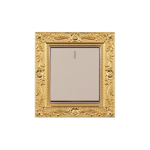 Công tắc mạ vàng 24k DZ-T8807