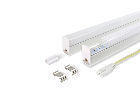 Đèn LED tuýt T5 liền máng 0.9m, 12W(DZT5-12090)