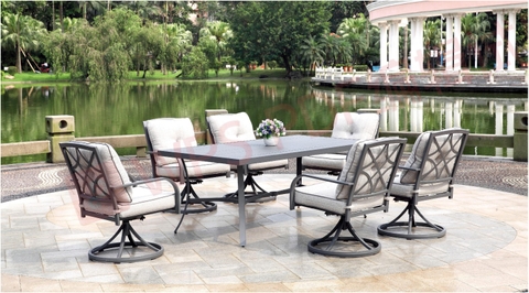 Bộ bàn sân vườn nhập khẩu cao cấp DZI-BNSV043