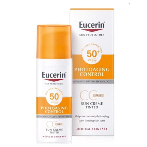 KEM CHỐNG NẮNG SUN CREME TINTED CC FAIR SPF50+