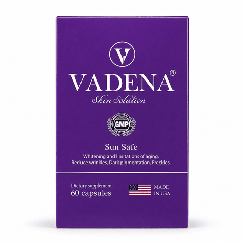 VADENA PURE WHITE - VIÊN UỐNG SÁNG DA - CHỐNG NẮNG - Dòng Tím