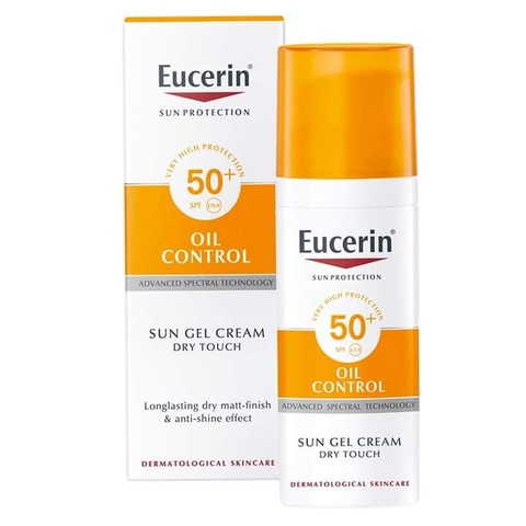 EUCERIN KEM CHỐNG NẮNG KIỂM SOÁT NHỜN SUN OIL CONTROL DRY TOUCH SPF50+ 50ML