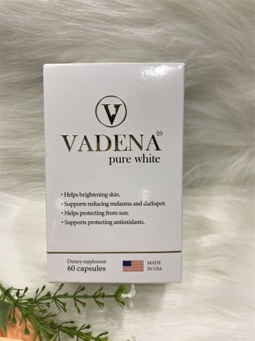 VADENA PURE WHITE - VIÊN UỐNG SÁNG DA - CHỐNG NẮNG