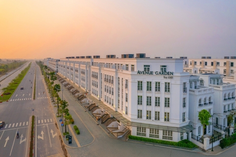 CHO THUÊ SHOPHOUSE AVENUE GARDEN CĂN LK3-21, LÔ GÓC ĐÔNG NAM