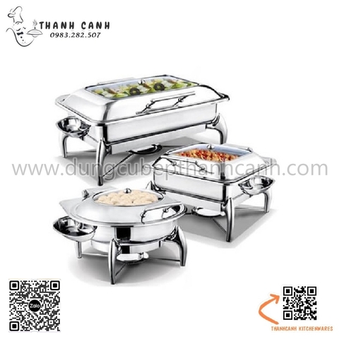 Nồi buffet hơi, Nồi hâm buffet thủy lực chân rời .Nồi giữ ấm đồ ăn dùng cho nhà hàng, khách sạn