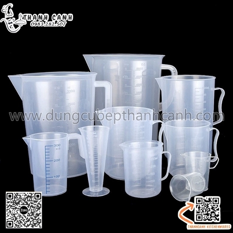 Ca đong định lượng có chia vạch bằng nhựa