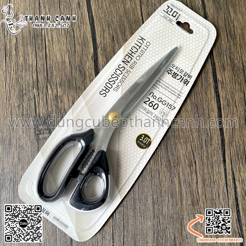 Kéo GGOMI GG157 , kéo cắt thịt nướng kiểu dáng Hàn Quốc
