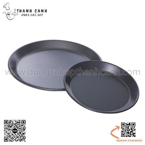 Khuôn nướng pizza chống dính nhiều kích thước, khay nướng Pizza tròn chống dính