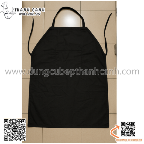 Tạp dề bếp đeo cổ, tạp dề vải dùng cho bếp, che phủ toàn thân