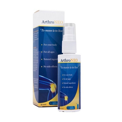 ArthroNEO xịt giảm đau xương khớp, Chai 50ml