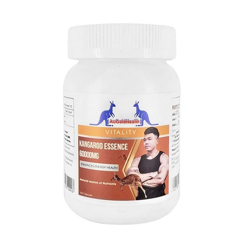 Augoldhealth Kangaroo Essence 60000mg tăng cường sinh lý nam, Hộp 100 viên
