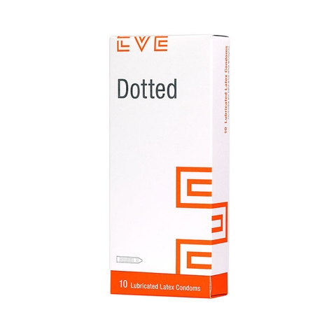 Bao cao su Eve Dotted, Hộp 10 cái