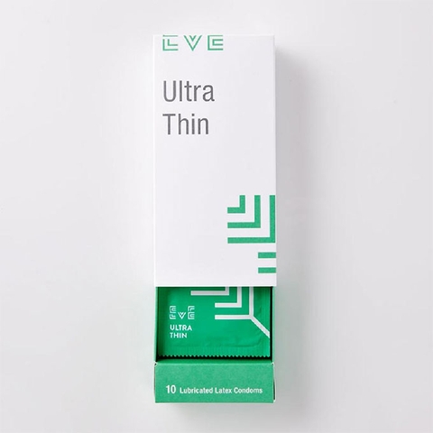 Bao cao su Eve Ultra Thin, Hộp 10 cái