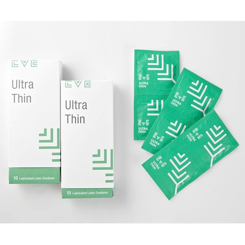 Bao cao su Eve Ultra Thin, Hộp 10 cái