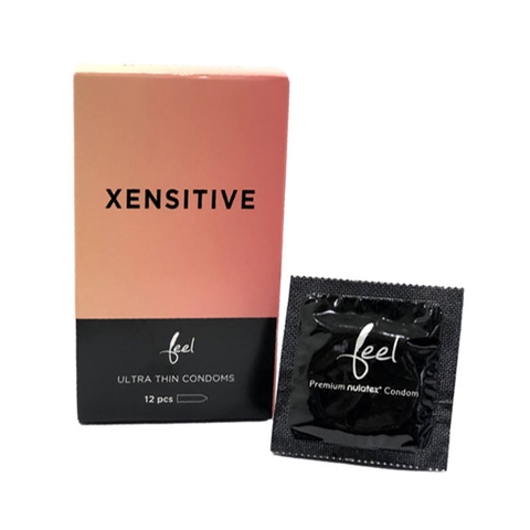 Bao cao su Feel Premium Xensitive, Hộp 12 cái