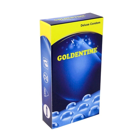 Bao cao su Goldentime, Hộp 10 cái