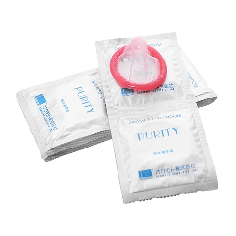 Bao Cao Su Okamoto Skinless Skin Purity, Hộp 10 cái