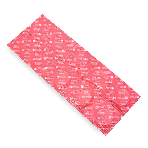 Bao Cao Su Okamoto Skinless Skin Strawberry, Hộp 10 cái
