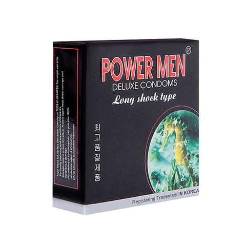 Bao Cao Su Powermen Cá Ngựa, Hộp 3 cái