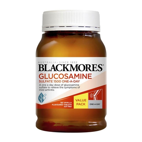 Viên uống Blackmores Glucosamine Sulfate 1500 One-A-Day, Chai 150 viên